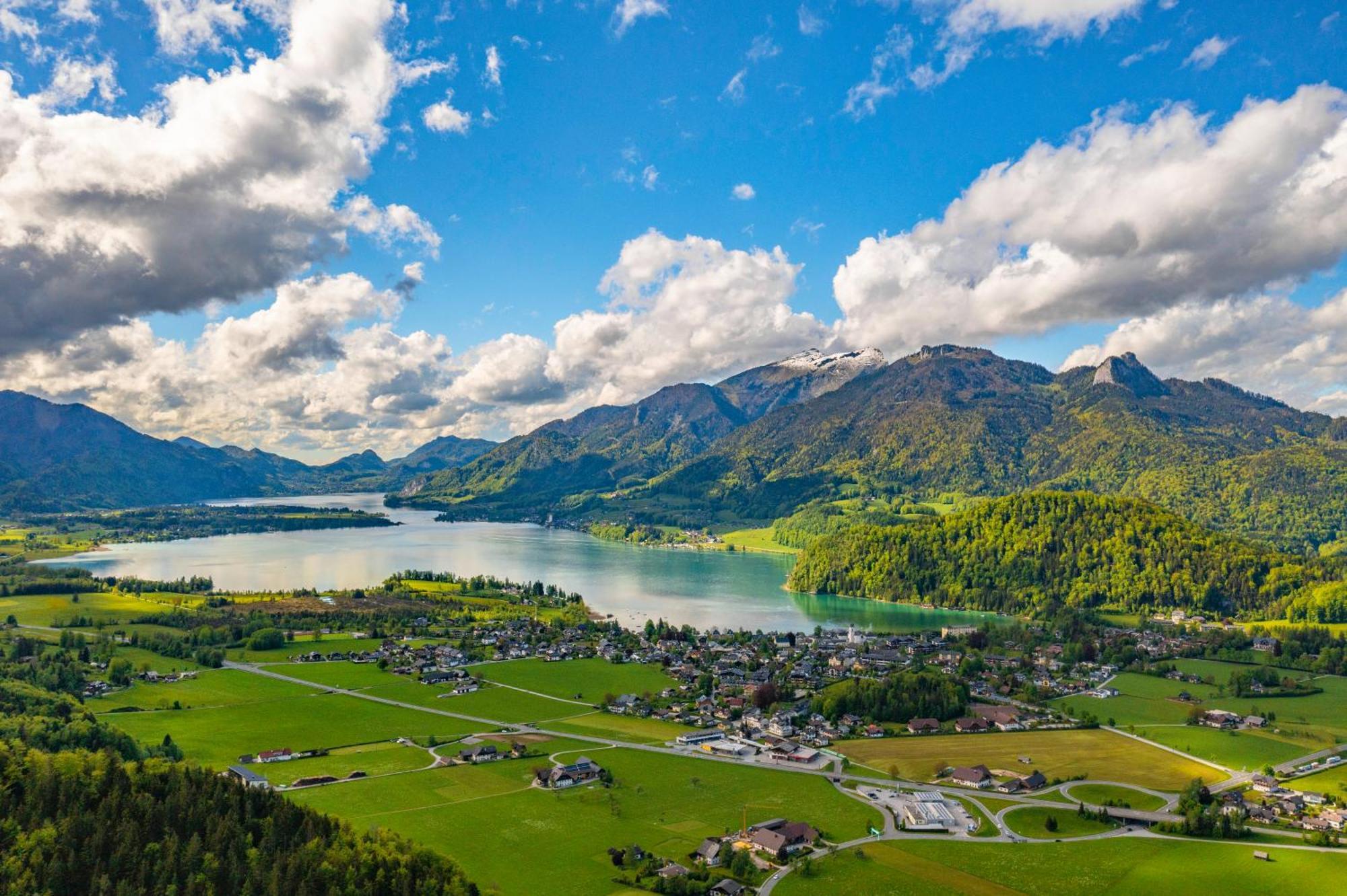 Suite Apartment Modern Getaway - Neu Renoviert - Strobl Am Wolfgangsee Exterior foto
